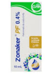 Zonaker Pf Gotas 0.4% 10Ml (Hialuronato De Sodio)