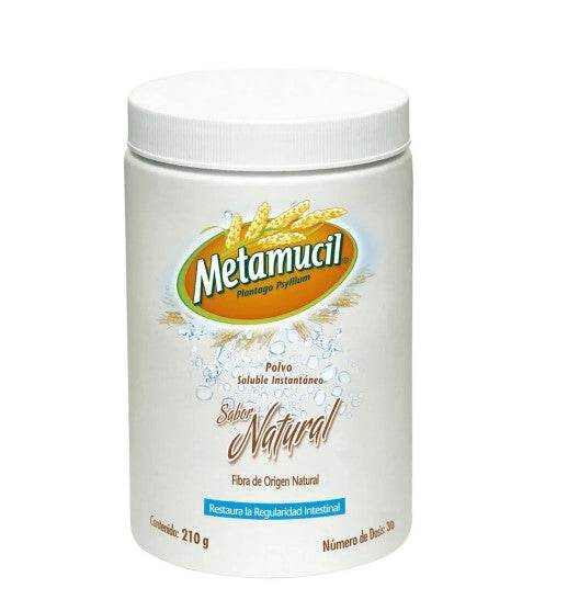 Metamucil Polvo 210G (Plantago Psyllium) - WeCare Pharma