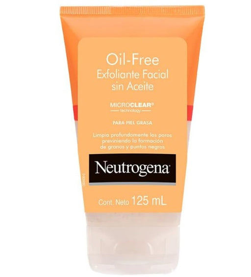 Neutrogena Oil Free Exfoliante Facial Sin Aceite 125Ml