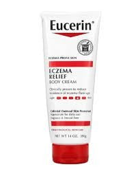 Eucerin Crema Corporal Para Aliviar Eczema Sin Fragancia 396G