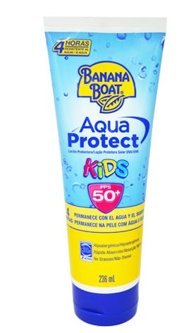 Banana Boat Aqua Protec Kids Bloqueador Fps50 236Ml