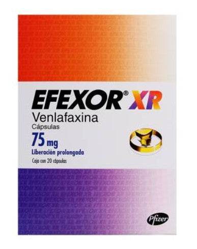 Efexor Xr 75Mg Con 40 Duopack Capsulas (Venlafaxina) - WeCare Pharma