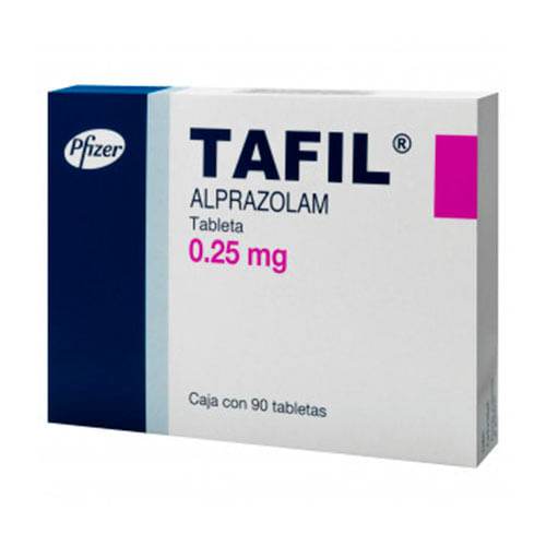 Tafil (Alprazolam) Tabletas 0.25Mg Con 90 - WeCare Pharma
