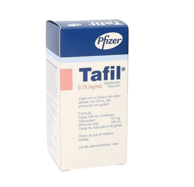Tafil (Alprazolam) Gts 0.75Mg Con 20Ml - WeCare Pharma