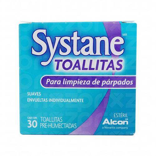 Toallitas Humedas Para Parpados Systane Con 30 - WeCare Pharma