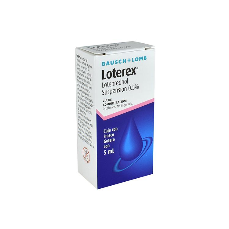 Loterex Gotas 0.5% 5Ml (Loteprednol)