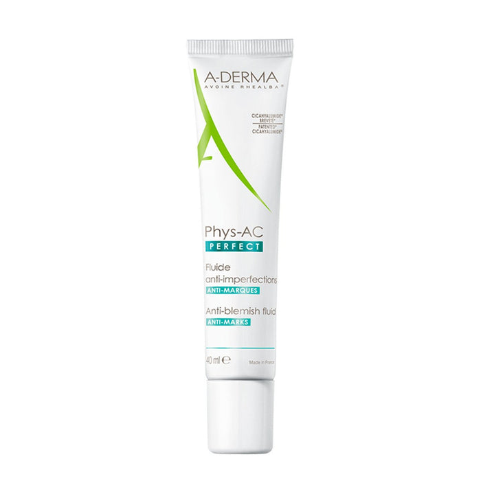 A-Derma Phys-Ac Fluido Facial Anti-Imperfecciones Y Anti Marcas 40Ml