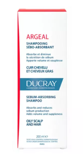 Ducray Argeal Shamp Cabello Graso 200Ml