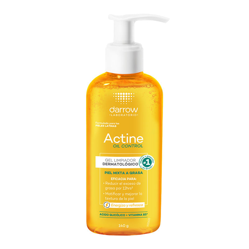 Darrow Actine Oil Control Gel Limpiador 140G