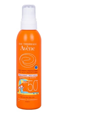 Avene Bloqueador Solar Niños Fps50 Spray 200Ml