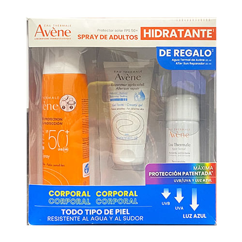 Avene Kit Bloqueador Matificante Color Fps50 +Loción Micelar+A-Oxitive Suero 5Ml