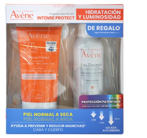 Avene Kit Bloqueador Intense Fps50 +Agua Termal 150Ml