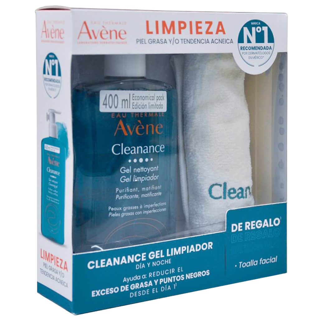 Kit Avene Cleanance + Toalla De Regalo