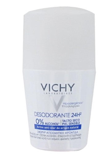 Vichy Desodorante Antihumedad 24H Seco Roll-On 50Ml