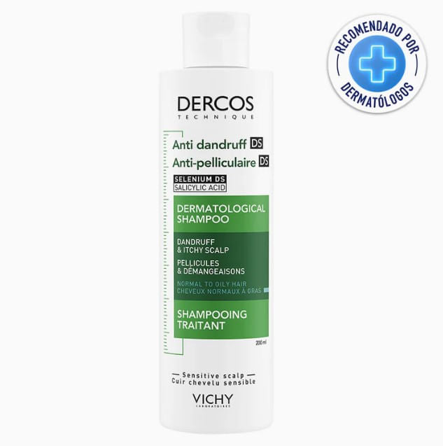 Vichy Dercos Caspa Norm/Grasa Shampoo 200Ml