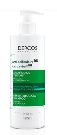 Dercos Shampoo Anticaspa Para Normal A Grasa 390Ml