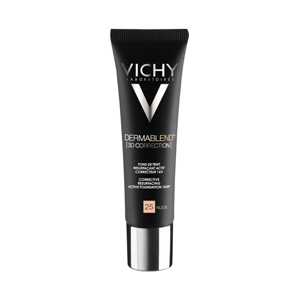 Vichy Dermablend 3D Maquillaje Fluido 25 Nude Fps25 30Ml