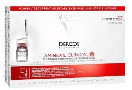 Dercos Aminexil Clinical 5Amp Mujer