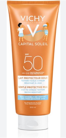 Vichy Capital Soleil Wet Skin Niños Fps50 Gel 200Ml