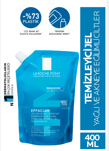 La Roche -Posay Effaclar Gel Moussant Purifiant Refil 400Ml