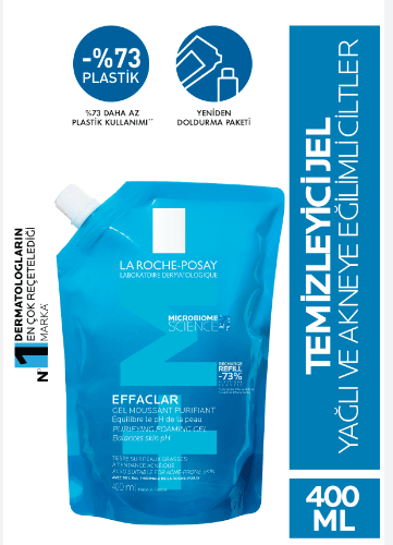 La Roche -Posay Effaclar Gel Moussant Purifiant Refil 400Ml - WeCare Pharma