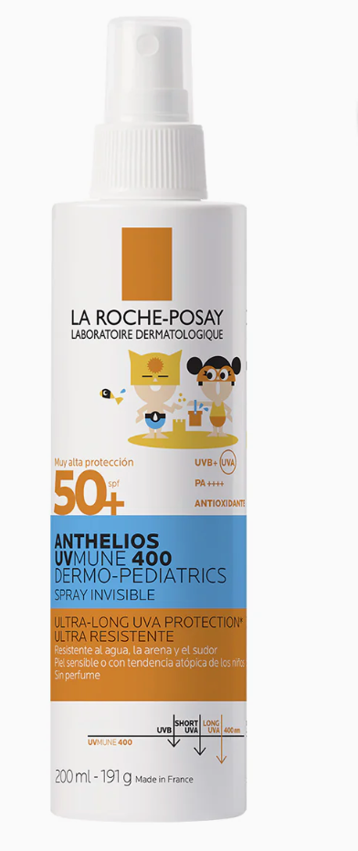 Anthelios Uv Mune 400 Dermopediatrics Fps50 Spray 200Ml