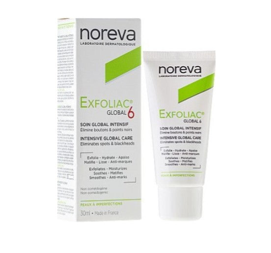 Noreva Exfoliac Global 6 Crema Facial Rostro 30Ml