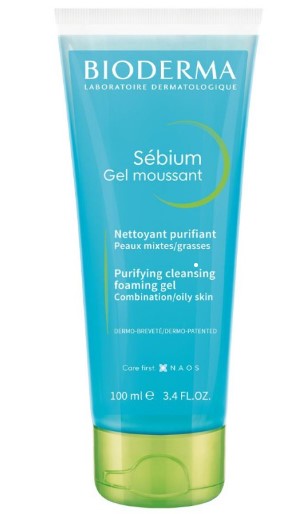 Bioderma Sebium Gel Moussant 100Ml