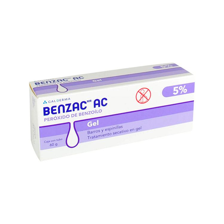 Benzac Ac Gel 5% 60G (Peroxido De Benzoilo)