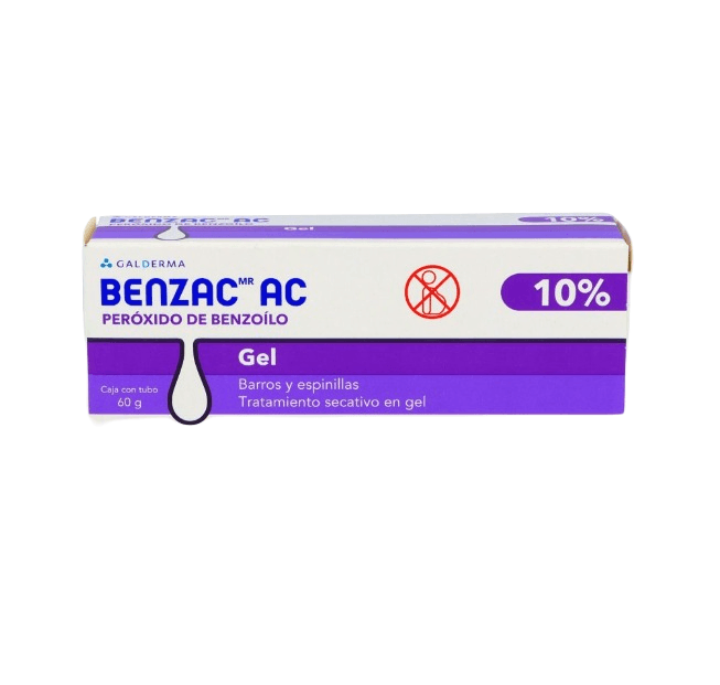 Benzac Ac Gel 10% 60G (Peroxido De Benzoilo)