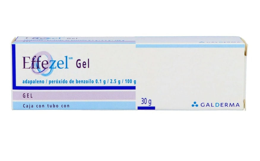 Effezel Gel 0.1G/2.5G/100G 30G (Adapaleno/Peroxido De Benzoilo)