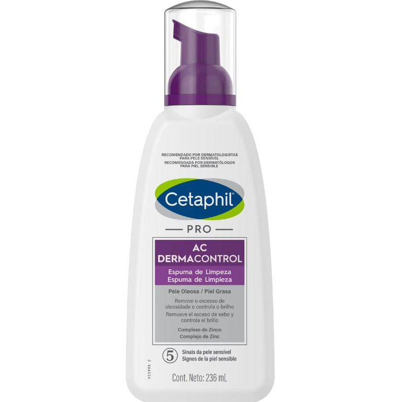 Cetaphil Pro Ac Ctrl Espuma Limp Grasa 236Ml