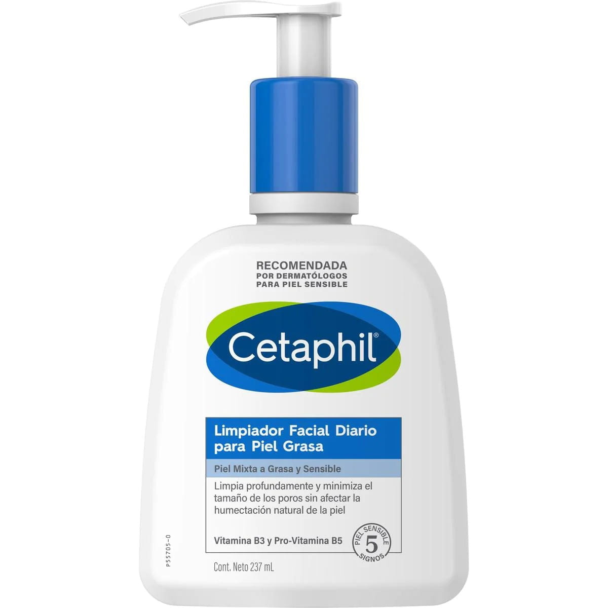 Cetaphil Gel Limpiadora Piel Grasa 237Ml