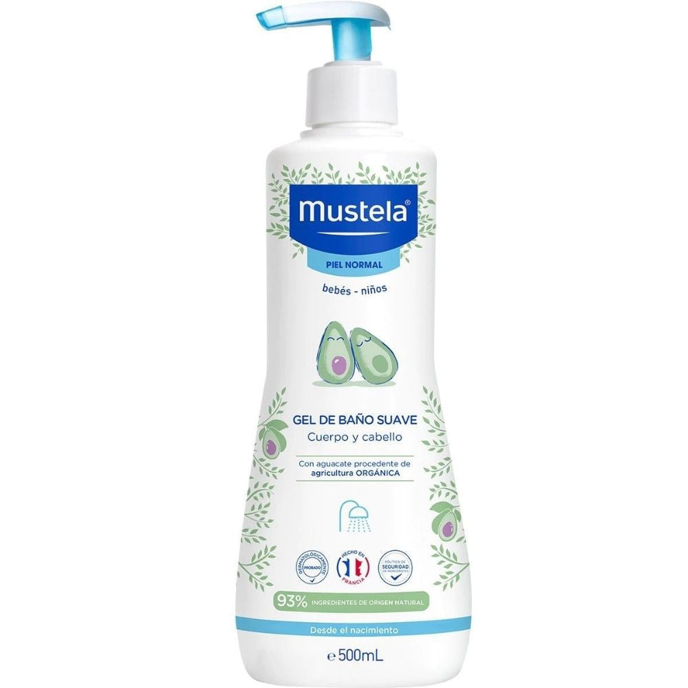 Mustela Baño Suave Gel 500Ml