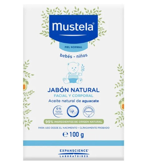 Mustela Jabón Natural Barra 100G