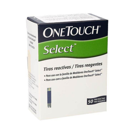 Onetouch Select Tiras Recativas Con 50 - WeCare Pharma