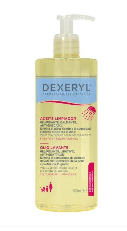 Dexeryl Dermolimpiadora En Aceite Calmante Anti-Rascado 500Ml - WeCare Pharma