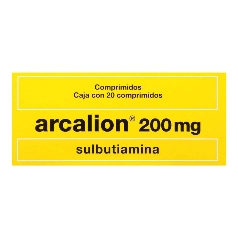 Arcalion 200Mg Con 20 Comprimidos (Sulbutiamina) - WeCare Pharma