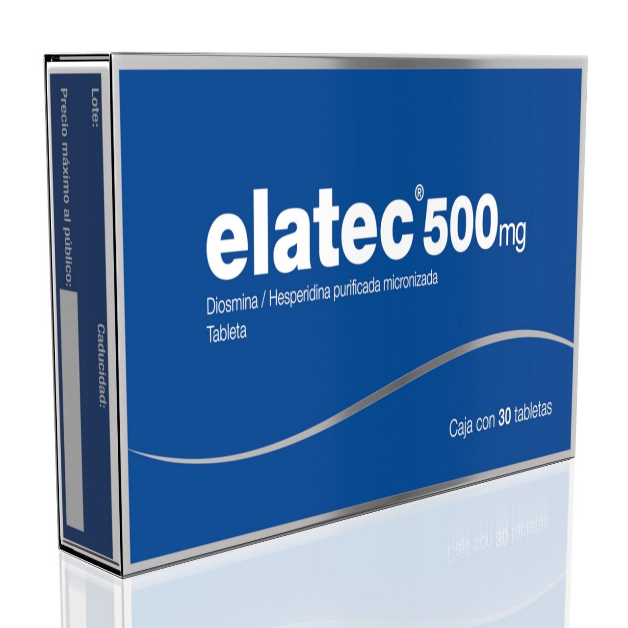 Elatec 500Mg Con 30 Tabletas (Diosmina/Hesperidina)