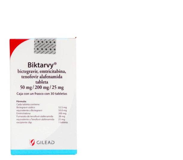 Biktarvy 50Mg/200Mg/25Mg Con 30 Tabletas (Bictegravir/Emtricitabina/Tenofovir) - WeCare Pharma