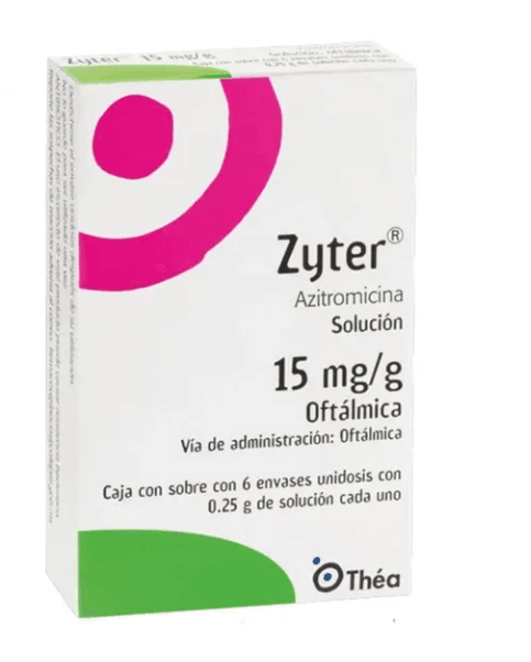 Zyter Gotas 15Mg/G 0.25G Con 6 (Azitromicina) - WeCare Pharma