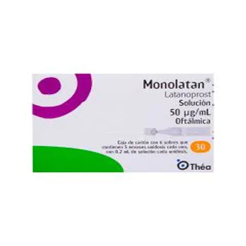 Monolatan Gotas 50Mcg/Ml 0.2Ml Con 30 (Latanoprost)