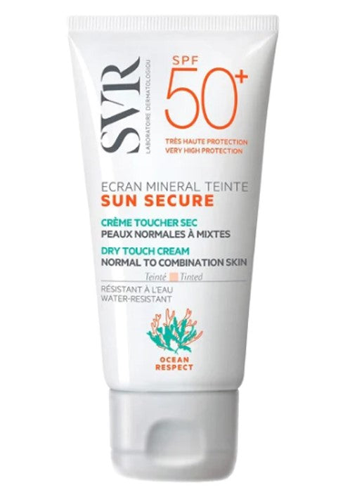 Svr Sun Secure Ecran Pantalla Mineral Con Tinte Fps50 60G