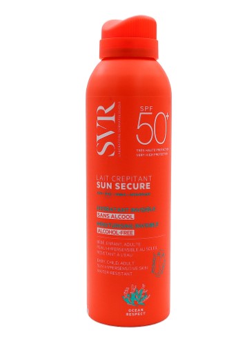 Svr Sun Secure Lait Crepitant Fps50 200Ml