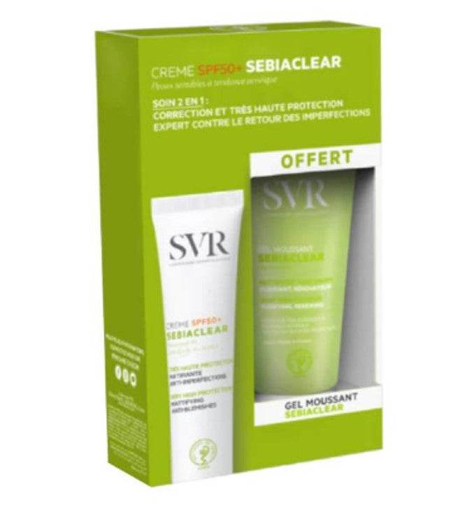 Svr Set Sebiaclear Creme Fps50 Regalo Mini Gel Moussant 55Ml - WeCare Pharma