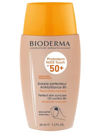 Bioderma Photoderm Nude Touch Dorado Fps50 40Ml