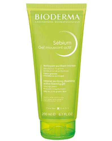 Bioderma Sebium Gel Moussant Actif 200Ml