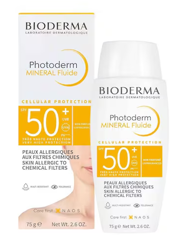 Bioderma Photoderm Mineral Fluido Fps50+75Ml