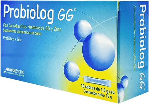 Probiolog Gg Sobre 1.5G Con 10 (Lactobacilos/Zinc) - WeCare Pharma