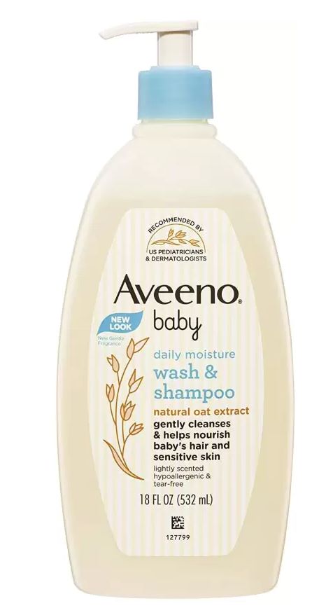 Aveeno Baby Shampoo Y Enjuague 532Ml